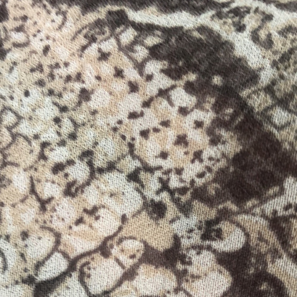 Reformation Snake Print “Python” Wrap Dress With … - image 6